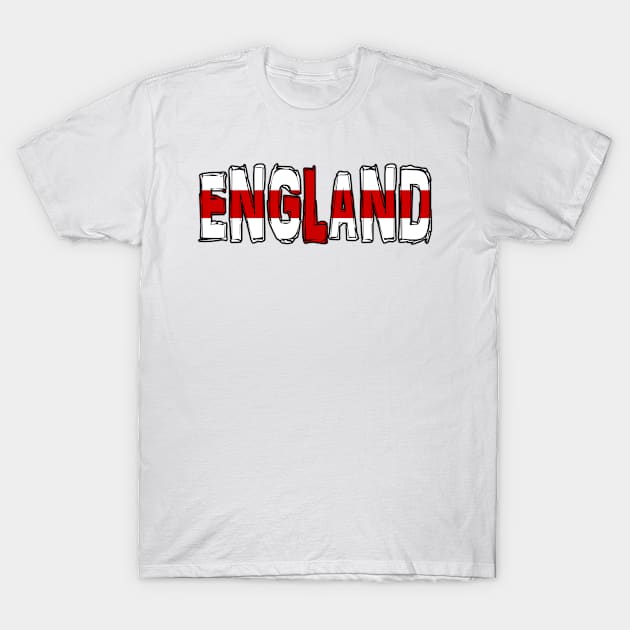 England T-Shirt by Design5_by_Lyndsey